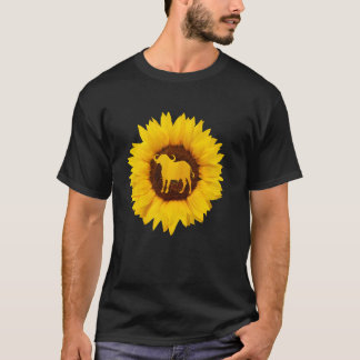 Buffalo For Women Men Tamaraw Bison Sunflower T-Shirt