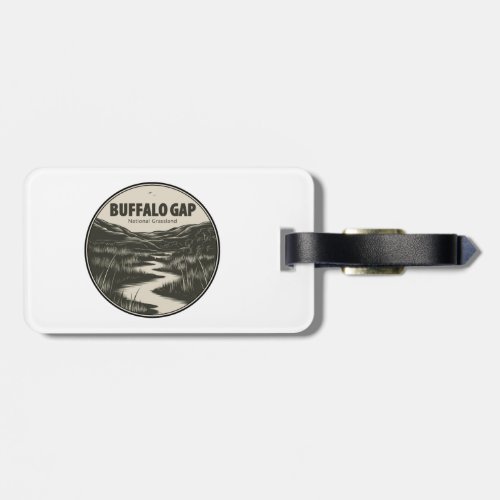 Buffalo Gap National Grassland Stream Luggage Tag