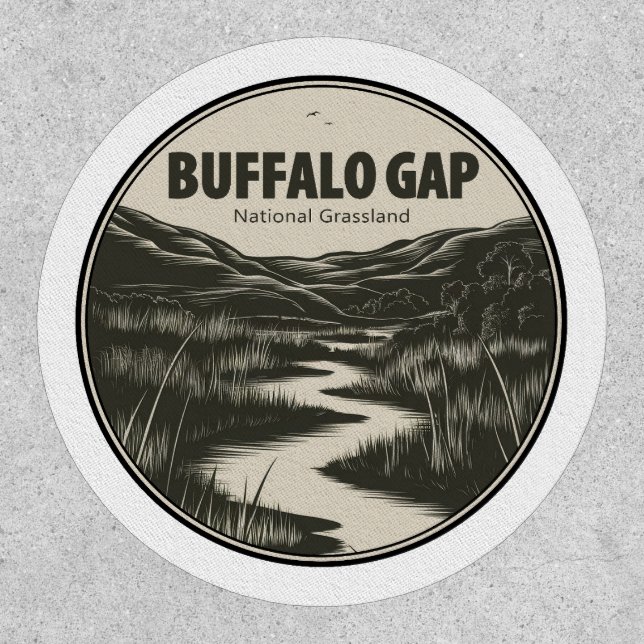 Buffalo Gap National Grassland Stream Patch (Front)