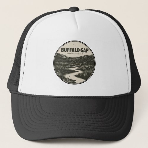 Buffalo Gap National Grassland Stream Trucker Hat