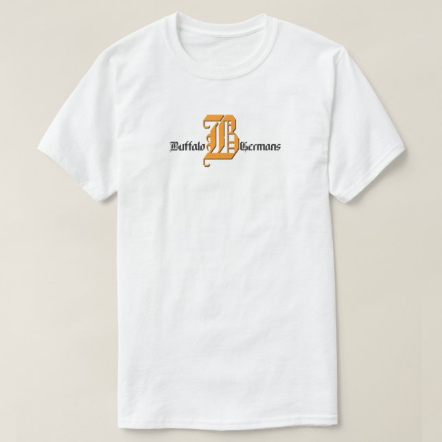 Buffalo Germans Basketball Team Logo T-Shirt (Design Front)