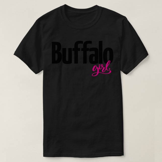 Buffalo Girl T-Shirt (Design Front)