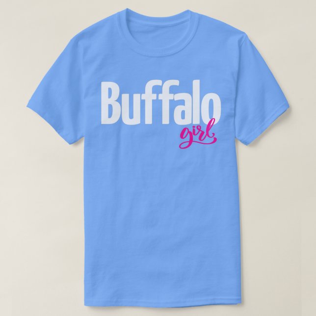 Buffalo Girl T-Shirt (Design Front)