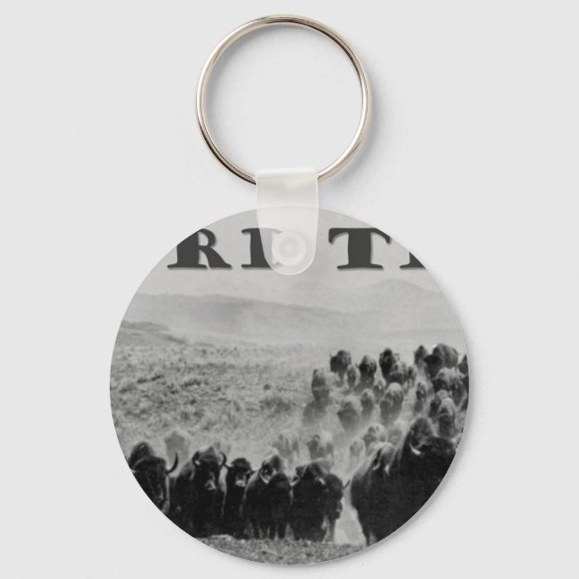 buffalo herd that playaaa keychain (Front)