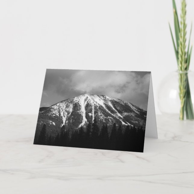 Buffalo Hump in the Snow Card (Front)