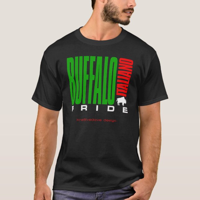 BUFFALO ITALIAN PRIDE T-Shirt (Front)