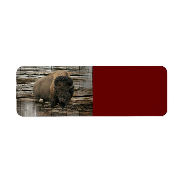 Buffalo Label (Front)