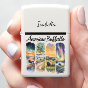  Buffalo Lighter Scenic Art