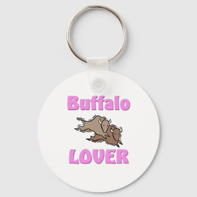 Buffalo Lover Keychain (Front)