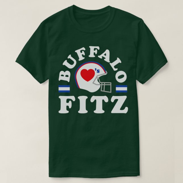 Buffalo Loves Fitz  Fitzpatrick T-Shirt (Design Front)