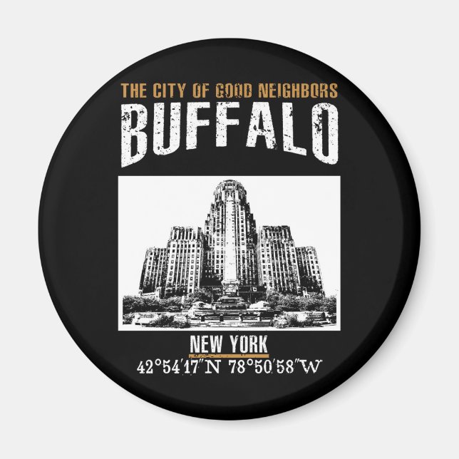 Buffalo Magnet (Front)