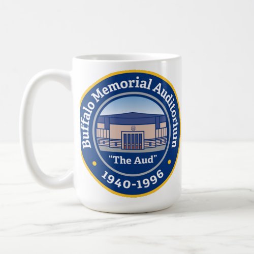 Buffalo Memorial Auditorium The Aud Coffee Mug