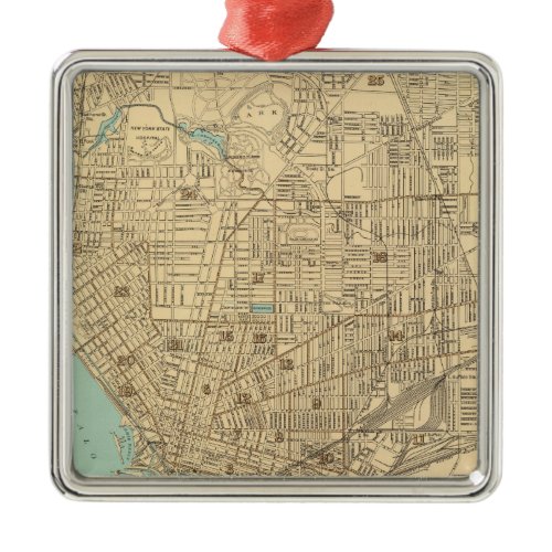 Buffalo Metal Ornament