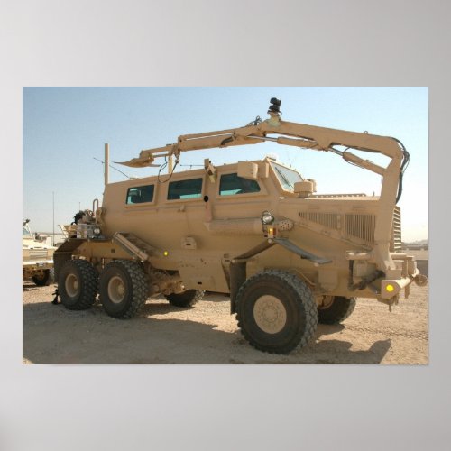 Buffalo Mine_Protected Clearance Vehicle Poster