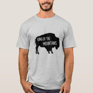 Buffalo Mountains Gift - King Of The Mountains T-Shirt