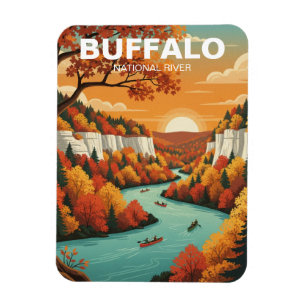 Buffalo National River Arkansas Magnet