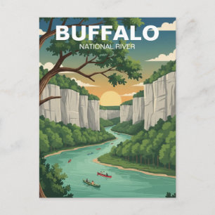 Buffalo National River Arkansas Postcard