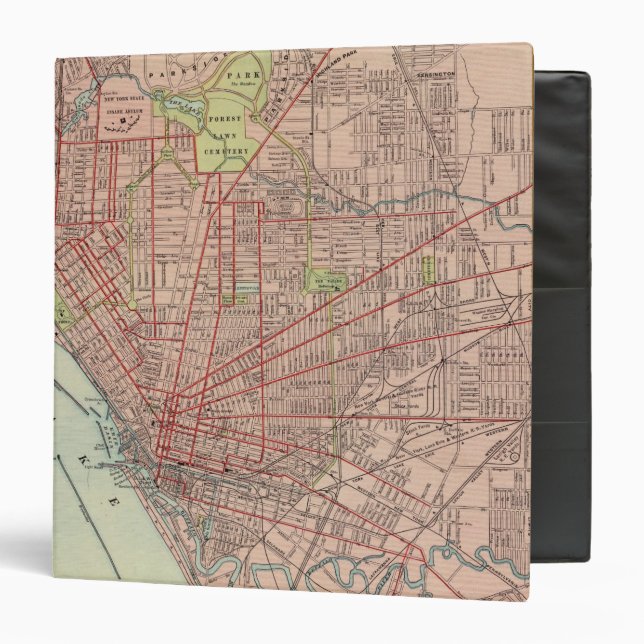 Buffalo, New York 3 Ring Binder (Front/Inside)
