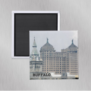 Buffalo, New York Architecture Landmarks Magnet