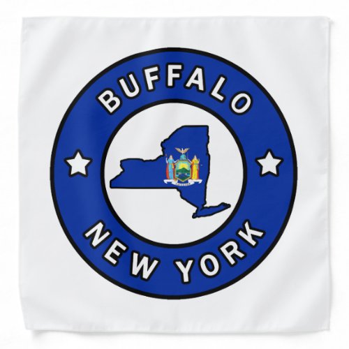 Buffalo New York Bandana