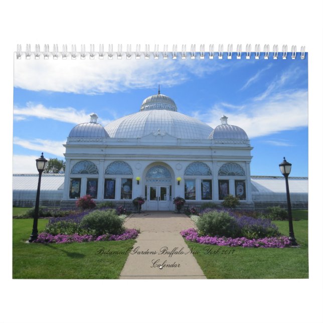 Buffalo New York Botanical Gardens 2018 Calendar (Cover)