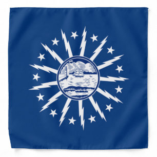 Buffalo (New York) City flag Bandana