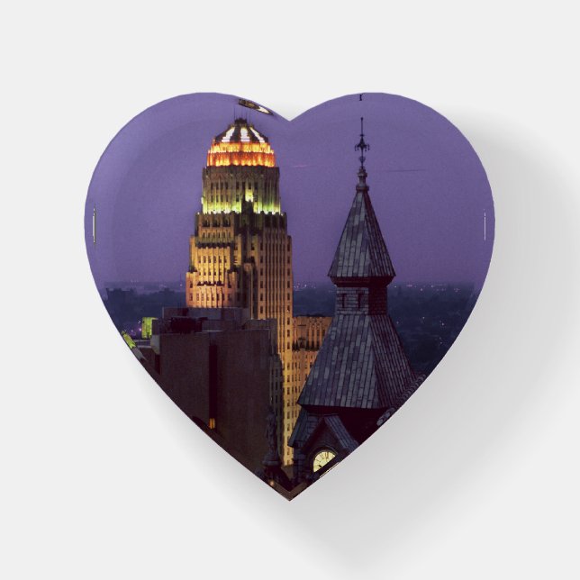 Buffalo, New York County and City Hall Paperweight (Front)