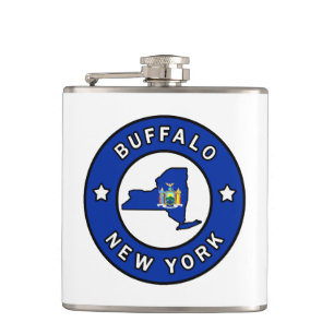 Buffalo New York Flask