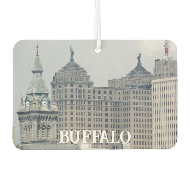 Buffalo, New York Historical Landmarks Air Freshener (Front)