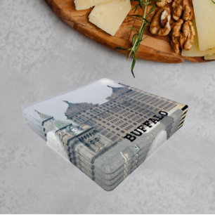 Buffalo, New York Historical Landmarks Coaster Set