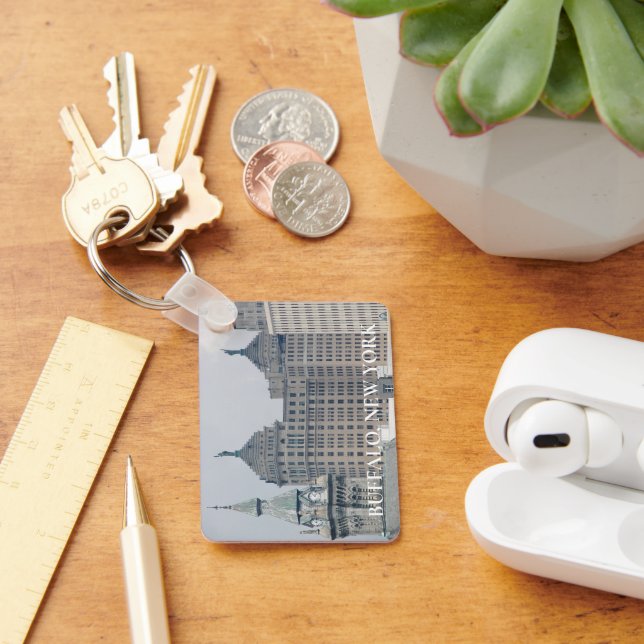 Buffalo, New York Historical Landmarks Keychain (Desk)