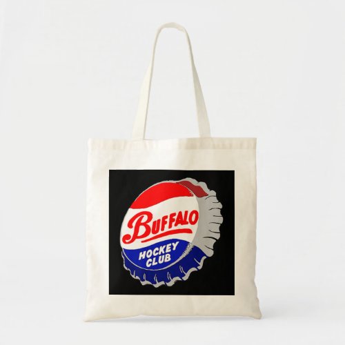 Buffalo New York Hockey Club Bottlecap Premium  Tote Bag