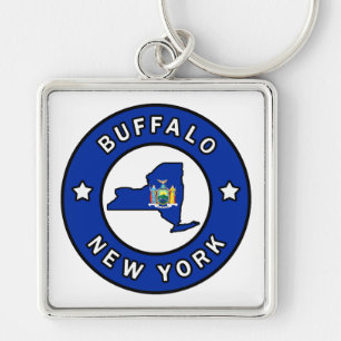 Buffalo New York Keychain