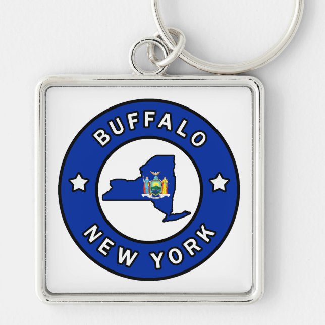 Buffalo New York Keychain (Front)