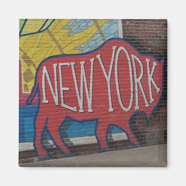 Buffalo New York Magnet (Front)