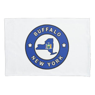 Buffalo New York Pillow Case