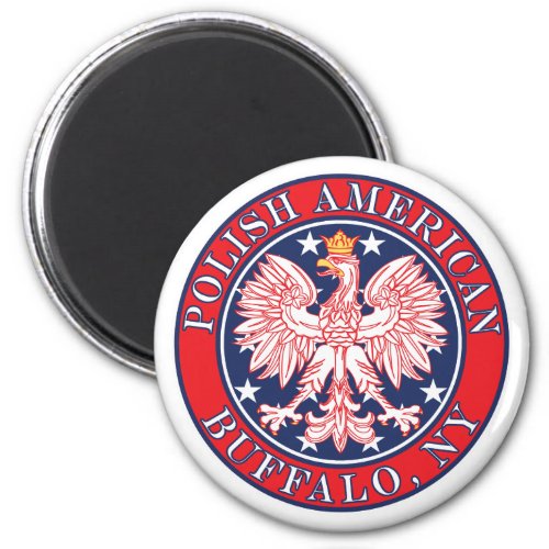 Buffalo New York Polish Magnet