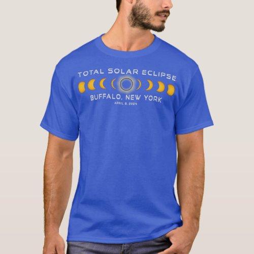 Buffalo New York Solar Eclipse 2024 April 8  T_Shirt