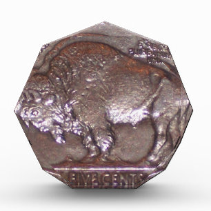 Buffalo Nickel Acrylic Award