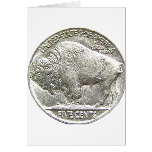 BUFFALO NICKEL CARDS (Front)