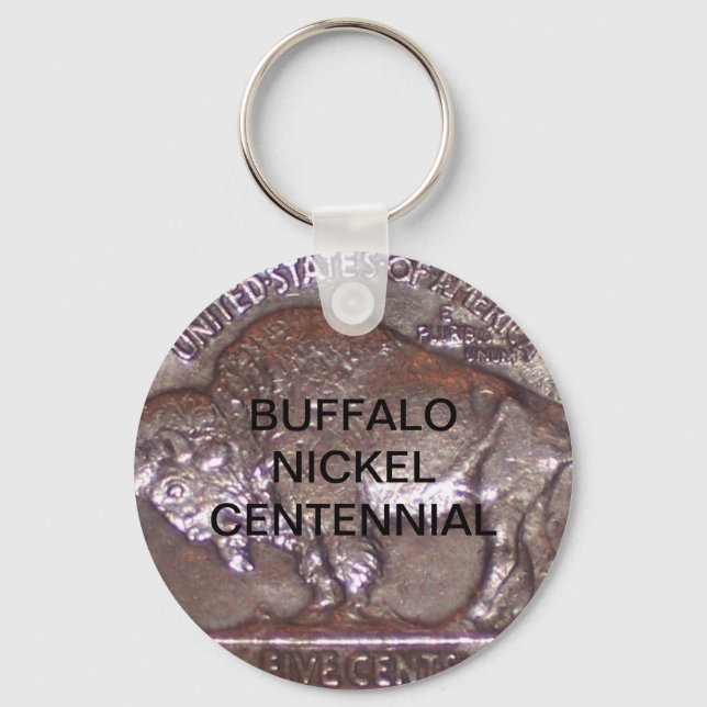 BUFFALO NICKEL CENTENNIAL KEYCHAIN (Front)