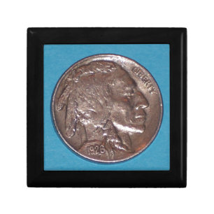 Buffalo Nickel Keepsake Box