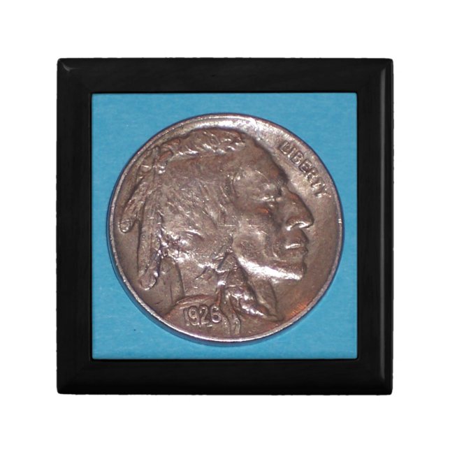 Buffalo Nickel Keepsake Box (Front)
