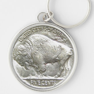 BUFFALO NICKEL KEYCHAIN