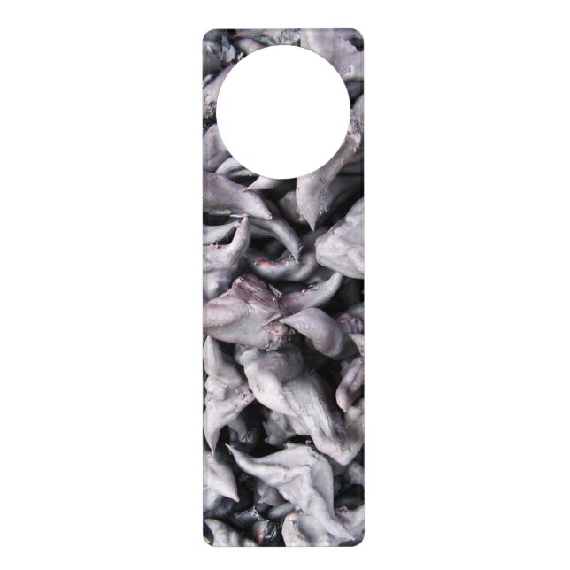 Buffalo Nuts - Water Caltrop Door Hanger (Front)