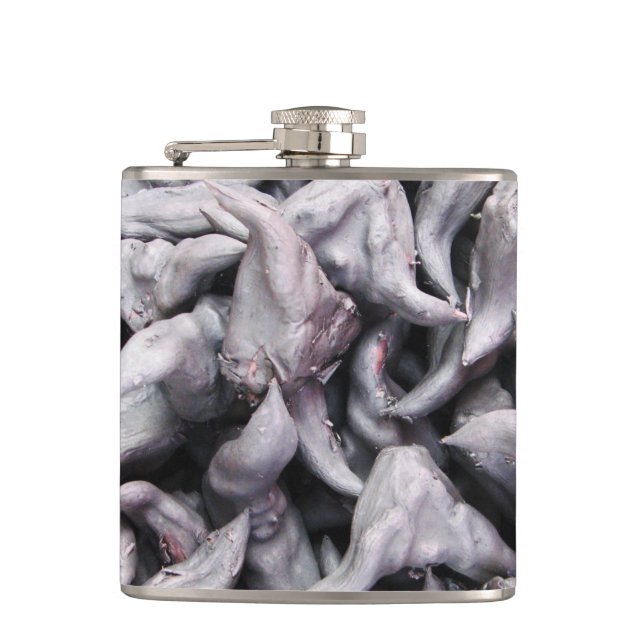 Buffalo Nuts - Water Caltrop Flask (Front)