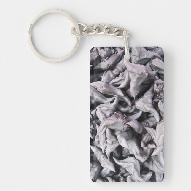 Buffalo Nuts - Water Caltrop Keychain (Front)