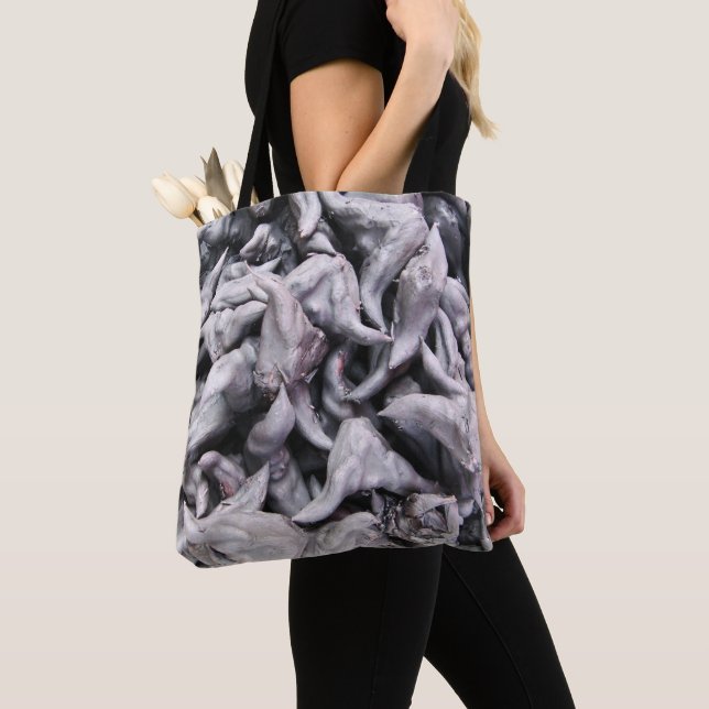 Buffalo Nuts - Water Caltrop Tote Bag (Close Up)