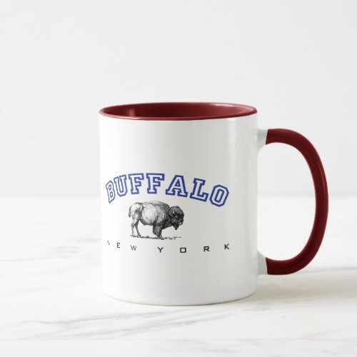 Buffalo NY _ Bison Mug