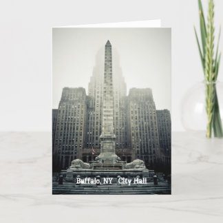 Buffalo, NY City Hall Card